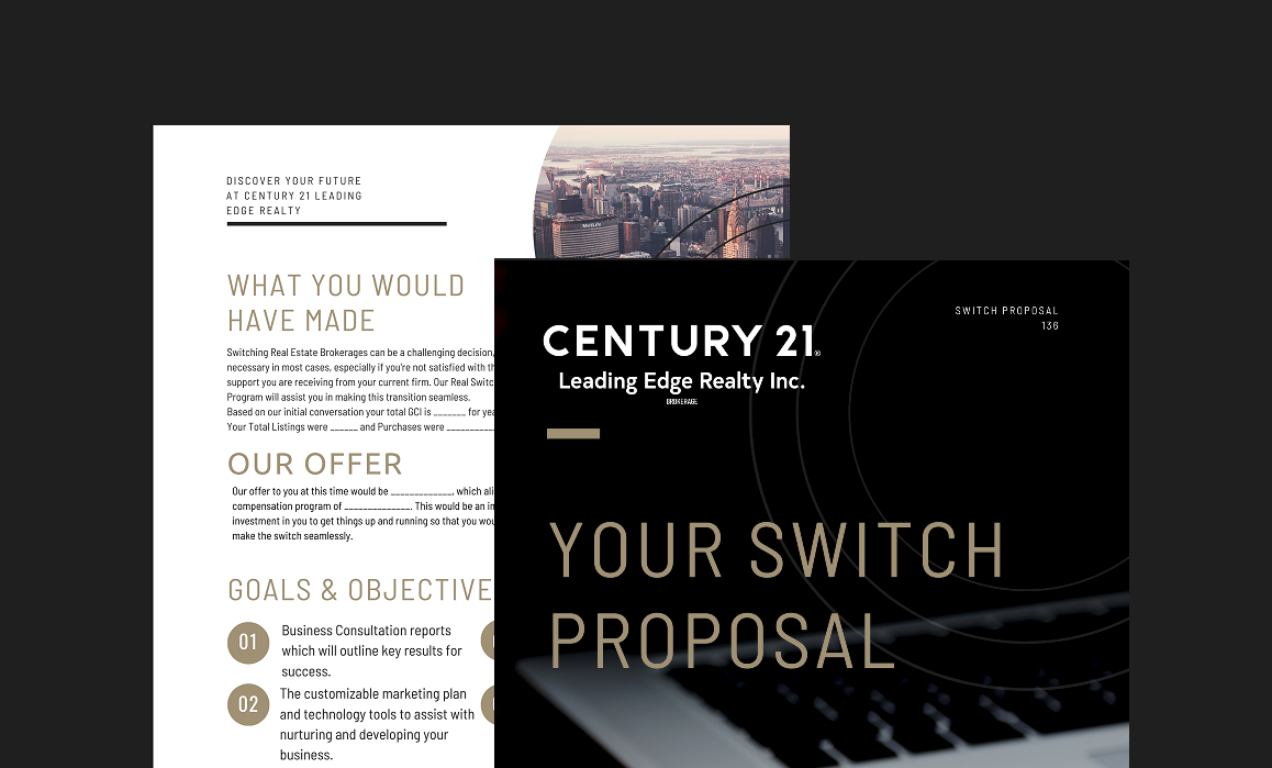 Century 21 Leading Edge Realty Switching Real Estate Brokerages